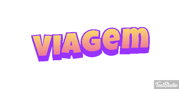 Viagem Text effect