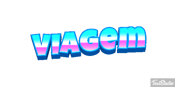 Viagem Text effect