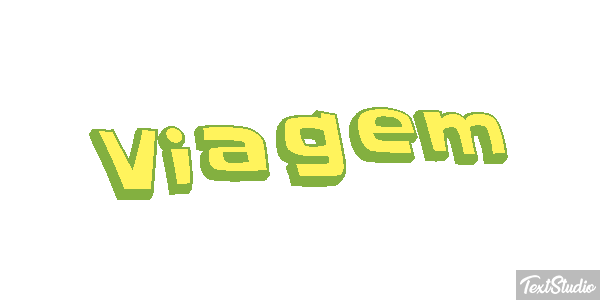 Viagem Text effect