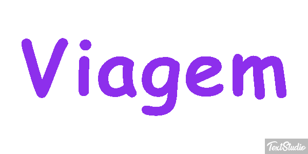 Viagem Text effect