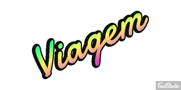 Viagem Text effect