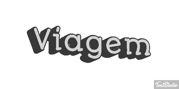 Viagem Text effect