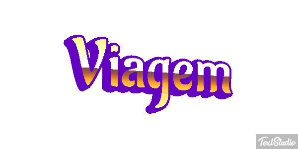 Viagem Text effect