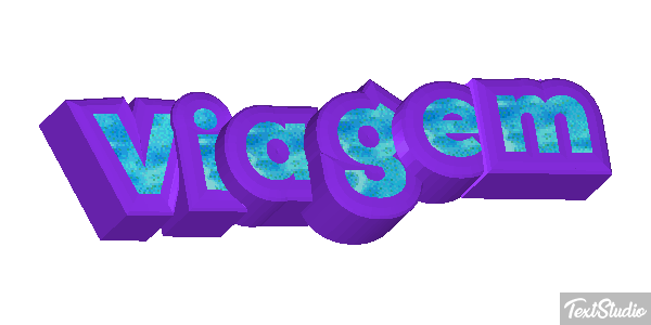Viagem Text effect