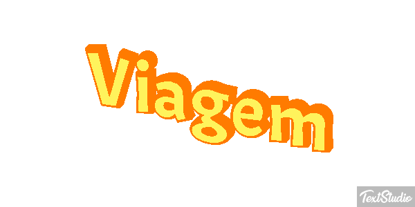 Viagem Text effect