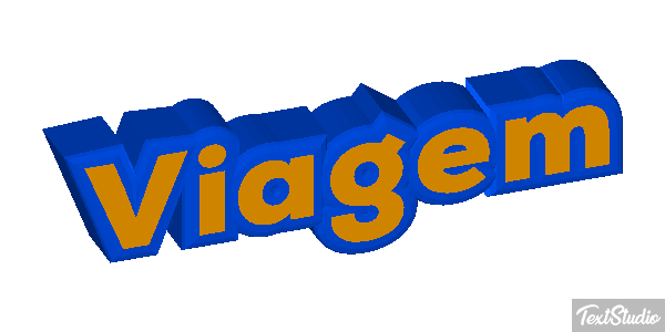 Viagem Text effect