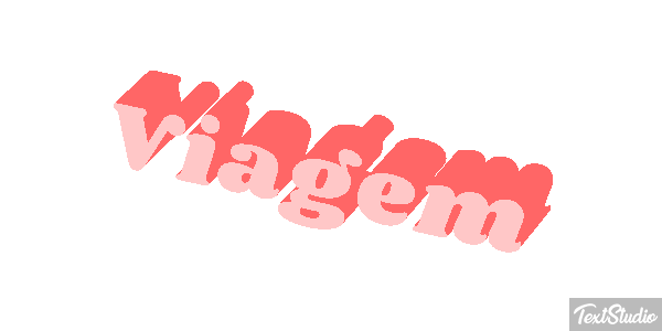 Viagem Text effect