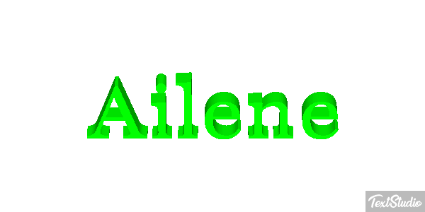 Ailene Text effect