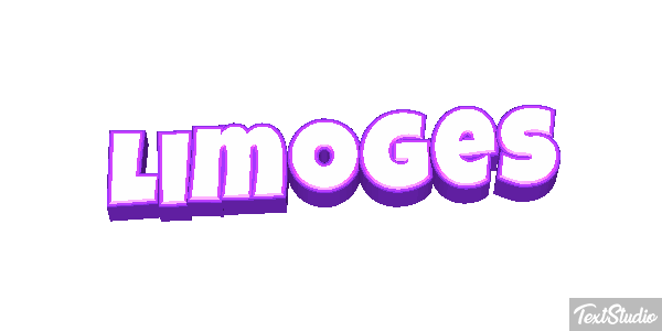 Limoges テキスト効果