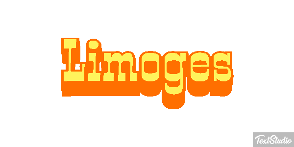 Limoges テキスト効果
