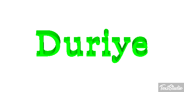 Düriye Efeito do texto