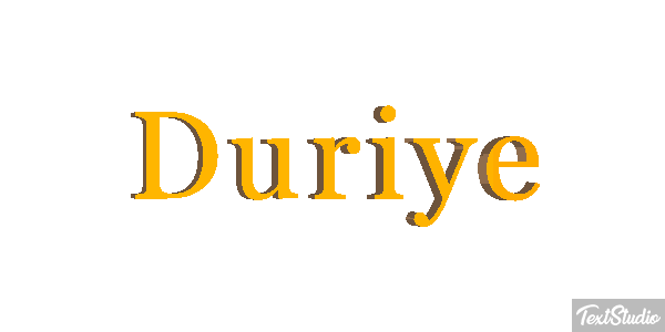 Düriye Efeito do texto