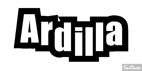 Ardilla Tekst effect
