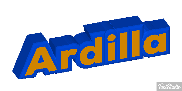 Ardilla Tekst effect