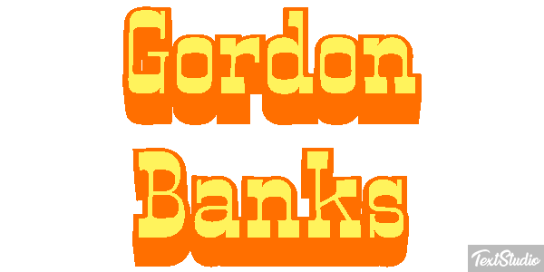 Gordon Banks Efekt tekstowy