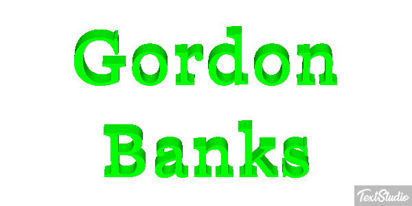 Gordon Banks Efekt tekstowy