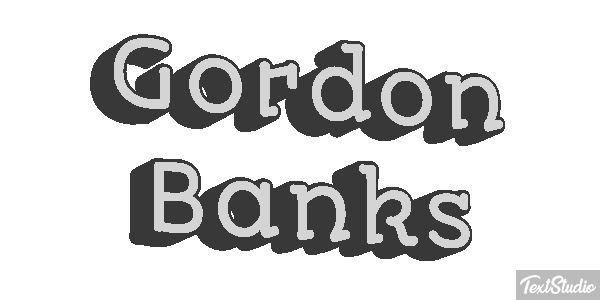 Gordon Banks Efekt tekstowy