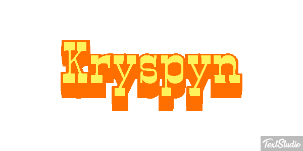 Kryspyn Effet de texte