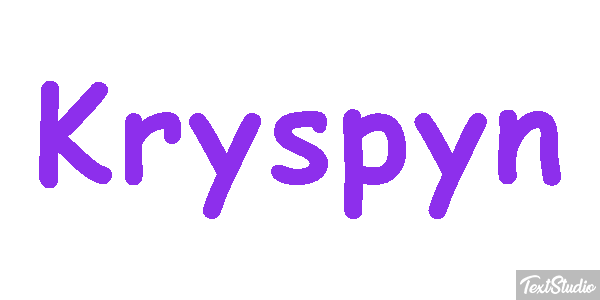 Kryspyn Effet de texte