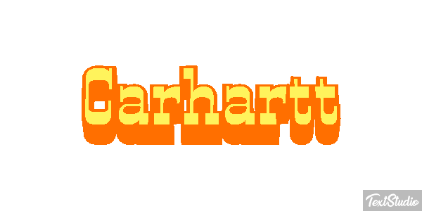 Carhartt Effetto testo