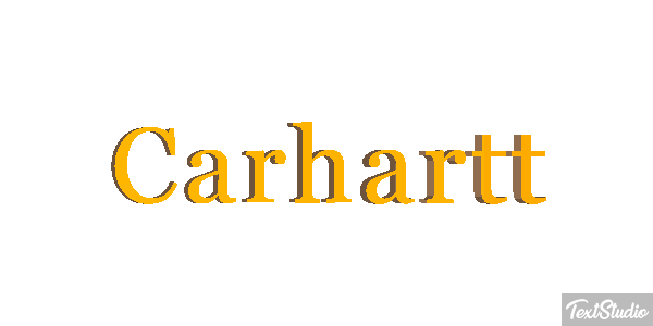 Carhartt Effetto testo