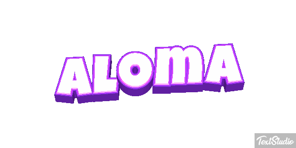 Aloma Text effect