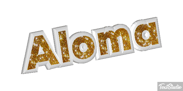 Aloma Text effect