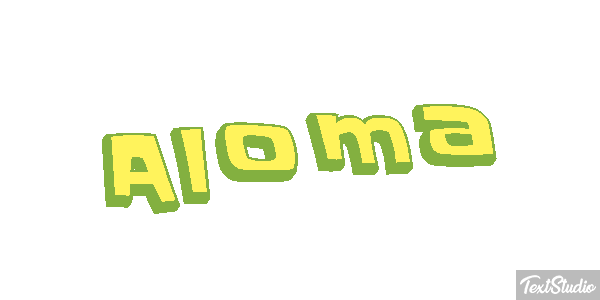 Aloma Text effect