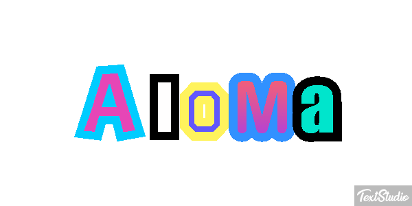 Aloma Text effect