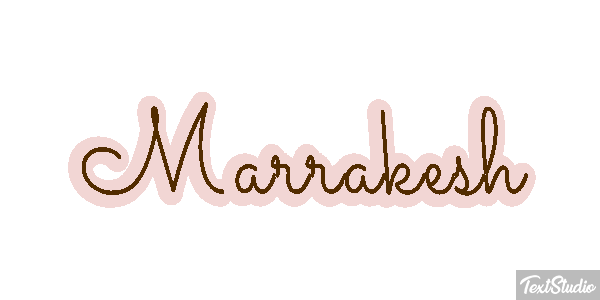 Marrakesh Metin efekti