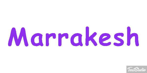 Marrakesh Metin efekti