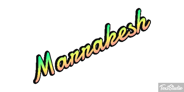Marrakesh Metin efekti