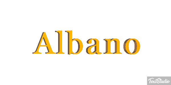 Albano Effetto testo