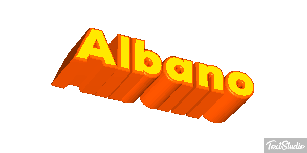 Albano Effetto testo