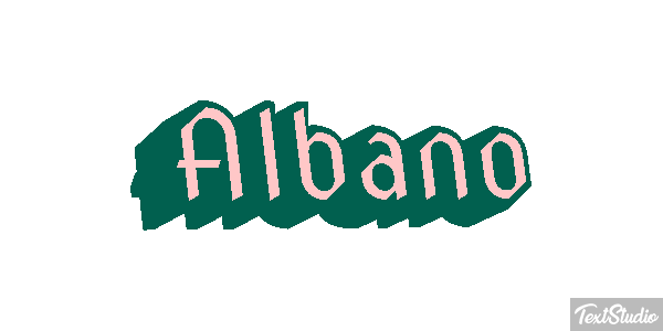 Albano Effetto testo
