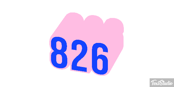826 テキスト効果