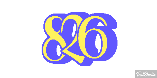 826 テキスト効果
