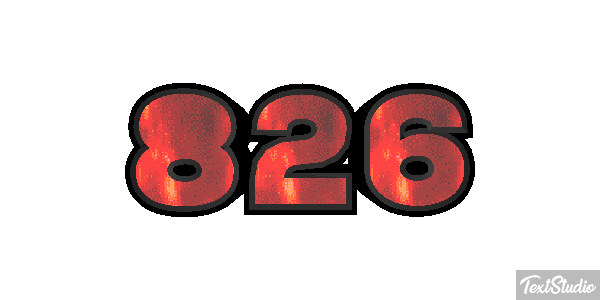 826 テキスト効果