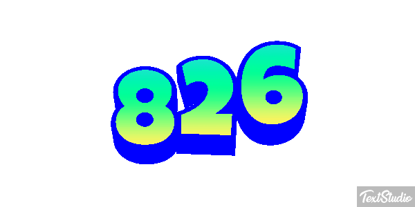 826 テキスト効果