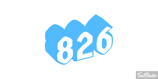 826 テキスト効果