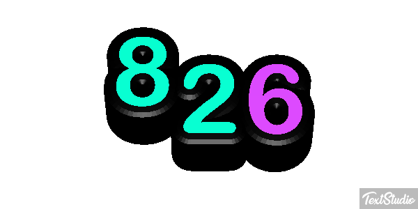 826 テキスト効果