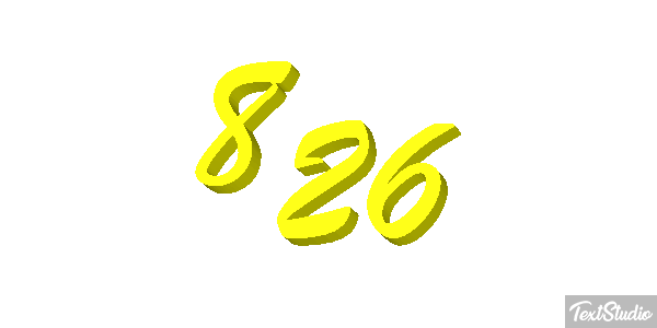 826 テキスト効果