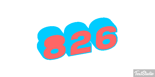 826 テキスト効果