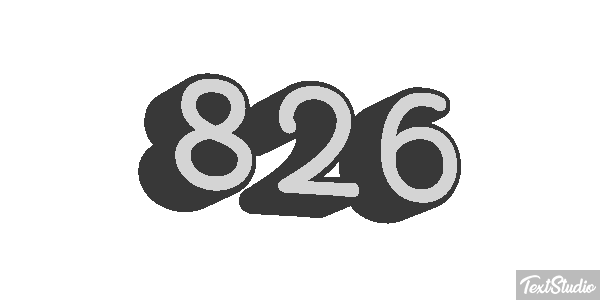 826 テキスト効果