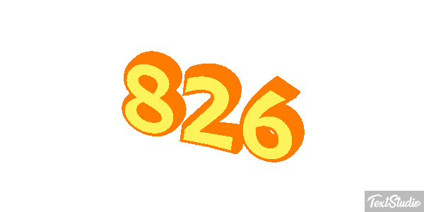 826 テキスト効果
