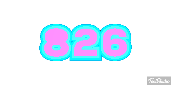 826 テキスト効果