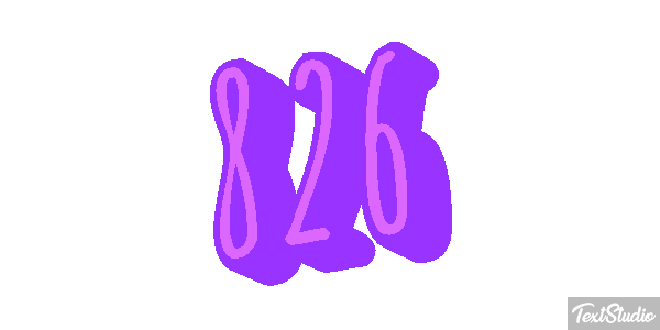 826 テキスト効果