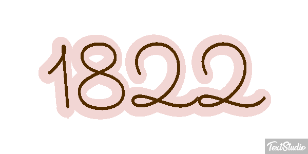 1822 Efecto de texto
