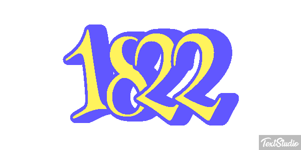 1822 Efecto de texto