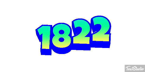1822 Efecto de texto